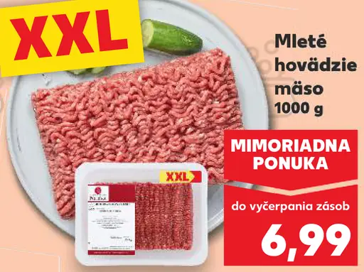 Mleté hovädzie mäso