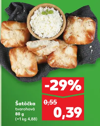 Šatôčka tvarohová
