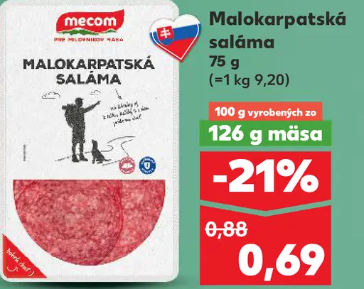 Mecom Malokarpatská saláma