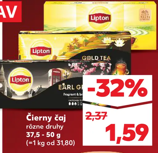 Lipton Čierny čaj