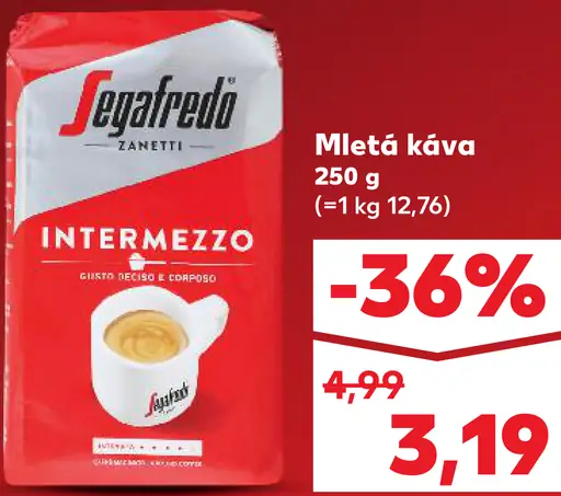 Segafredo Mletá káva