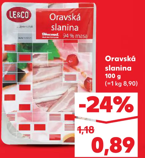 Leco Oravská slanina