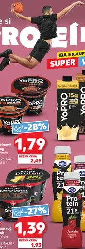 Danone YoPro Proteínový jogurt