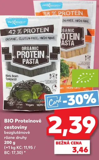 MaxSport BIO Proteinové cestoviny