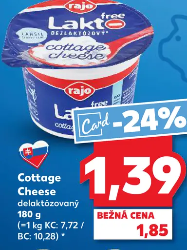 Rajo Cottage Cheese delaktózovaný