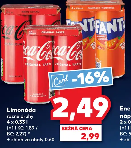 Coca-Cola plechovka