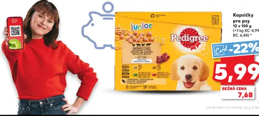 Pedigree Junior kapsičky pre psy