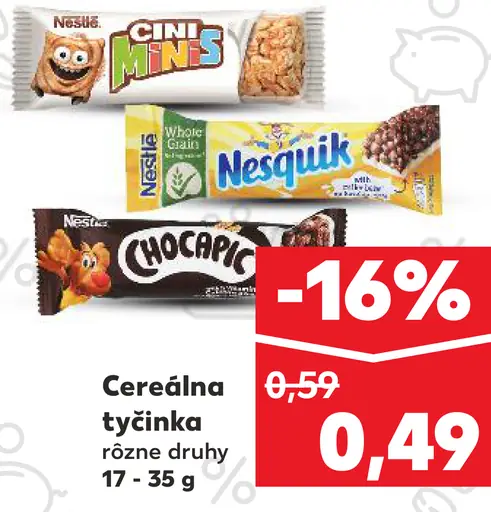 Cini Minis Cereálna tyčinka