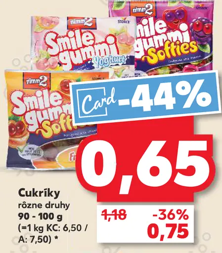 Cukríky Smile Gummy Softies