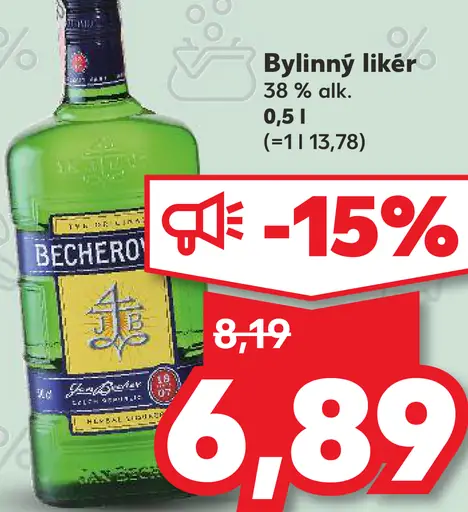 Becherovka Bylinný likér