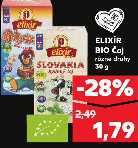 Elixír BIO Čaj