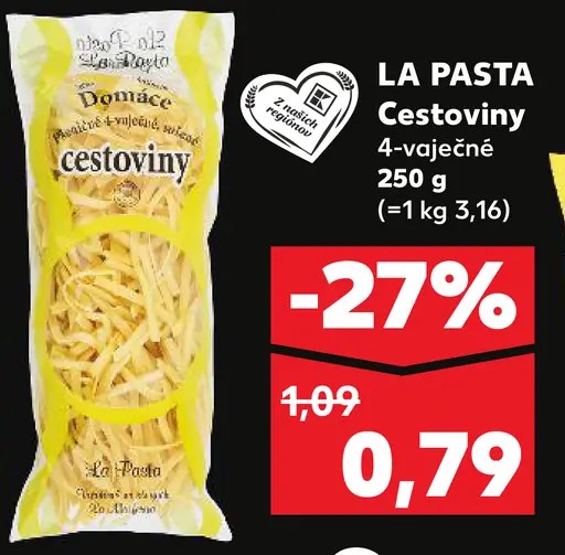 La Pasta Cestoviny 4-vaječné