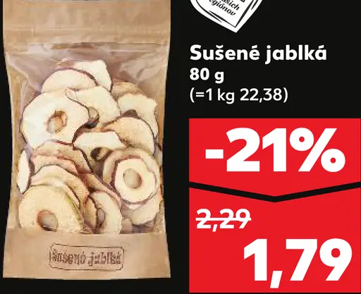 Sušené jablká