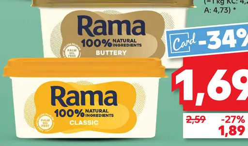 Rama 100% Natural Ingredients Classic