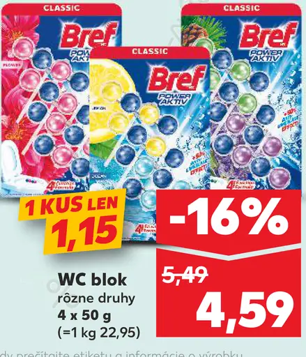 Bref WC blok