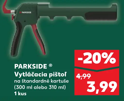 Parkside Striekacia pištoľ