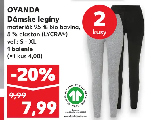 Oyanda Dámske legíny