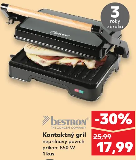 Bestron Kontaktný gril