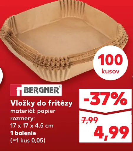 Bergner Vložky do fritézy