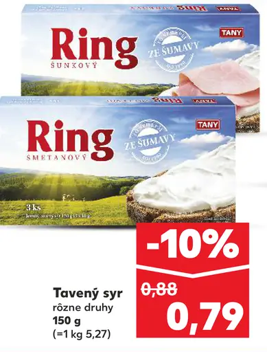 Tany Ring tavený syr