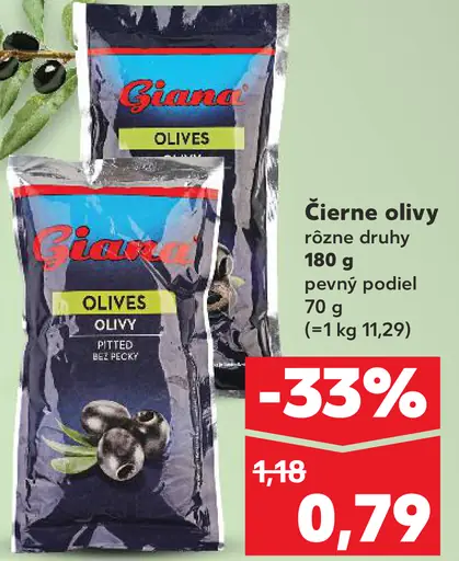 Giana Čierne olivy