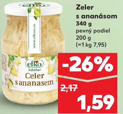 EfkO Zeler s ananásom