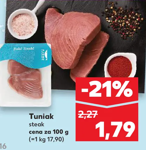 Tuniak steak