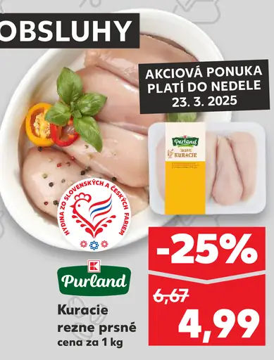 Purland Kuracie rezne prsia