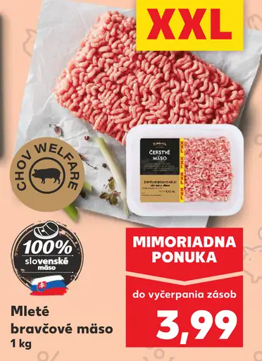 K-Purland Mleté bravčové mäso