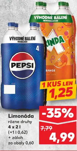 Hellmann's Limonáda rôzne druhy