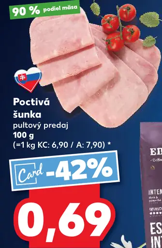 K-Purland Poctivá šunka