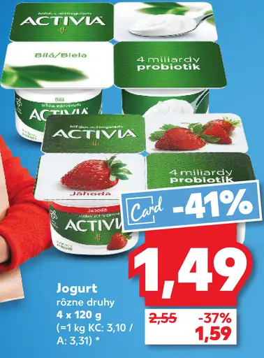 Activia jogurt marhuľa