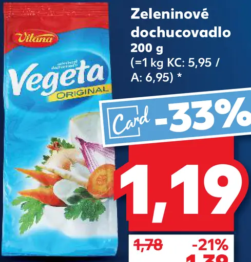 Vegeta Zeleninové dochucovadlo