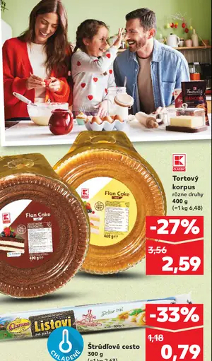 K-Classic Tortový korpus