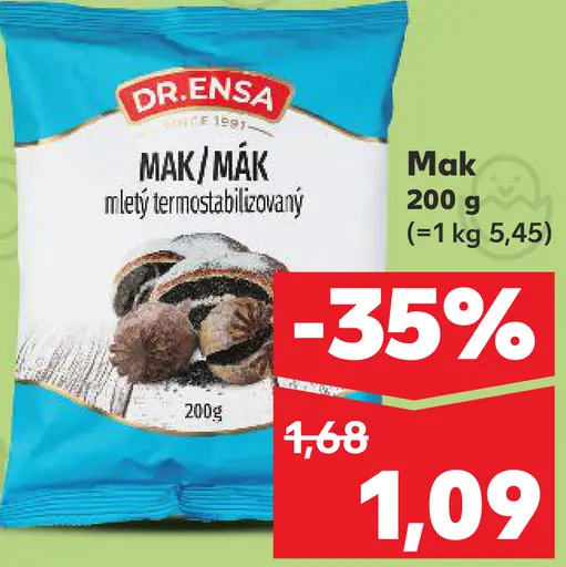 Dr. Ensa Mak mletý nemastnotučený