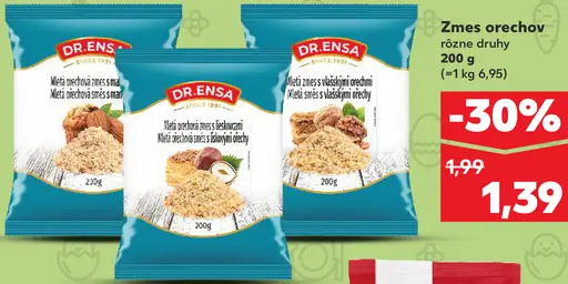 Dr. Ensa Zmes orechov rôzne druhy