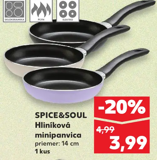 SPICE&SOUL Hliníková minipanvica