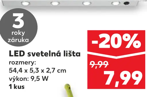 LED svetelná lišta