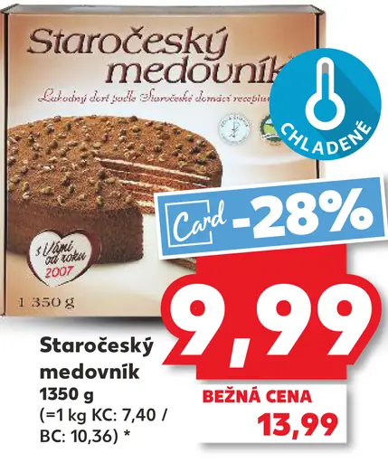 Starocesky medovnik