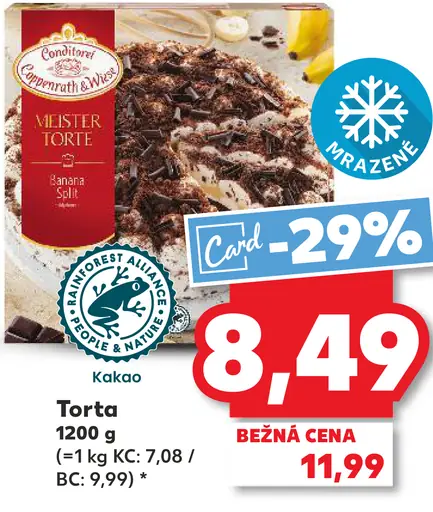 Meister Torte Mrazená torta kakao