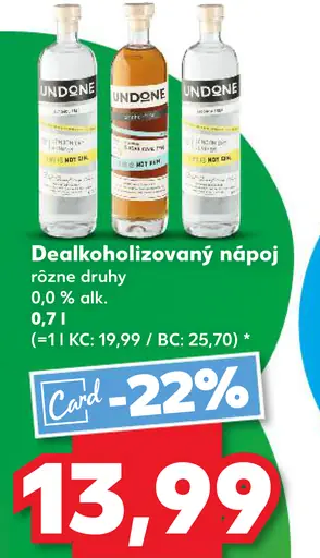 Dealkoholizovaný nápoj