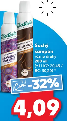 Suchý šampón