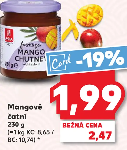 K-Asia Mangové čatní