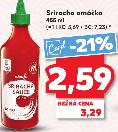 Mí Sriracha omáčka