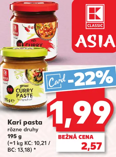 K-Asia Kari pasta