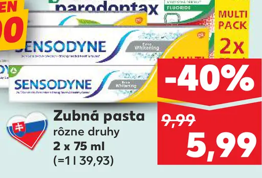 Sensodyne Parodontax Zubná pasta