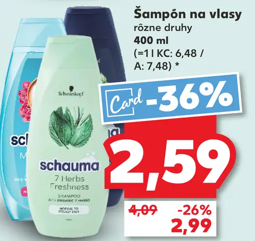 Schauma Šampón na vlasy