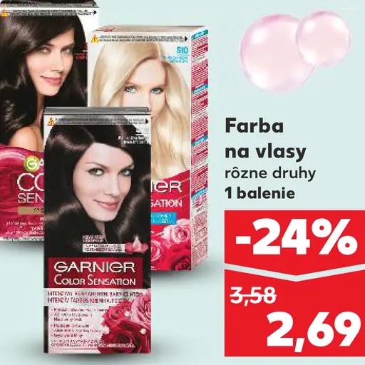 Garnier Farba na vlasy
