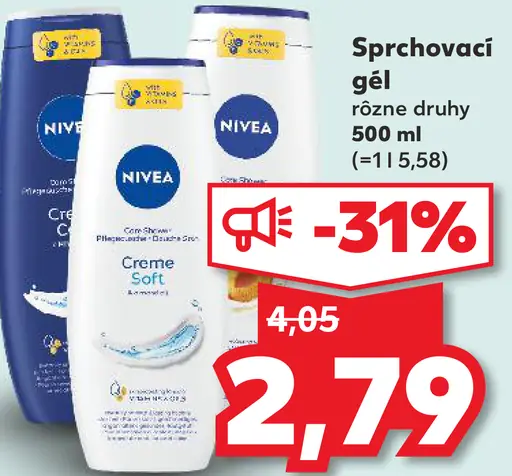 Nivea sprchovací gél