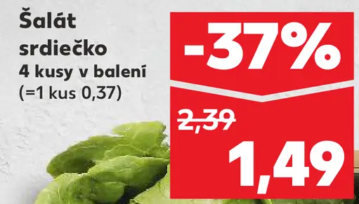 Šalát srdiečko